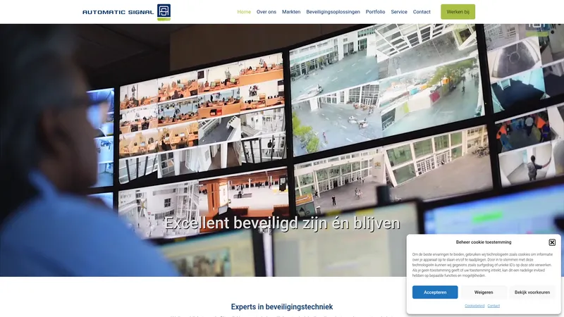 Website van Automatic Signal Rijsenhout B.V.
