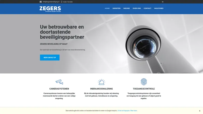 Website van Beveiliging