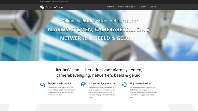 Website van BruinsVision