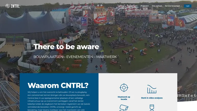 Website van CNTRL