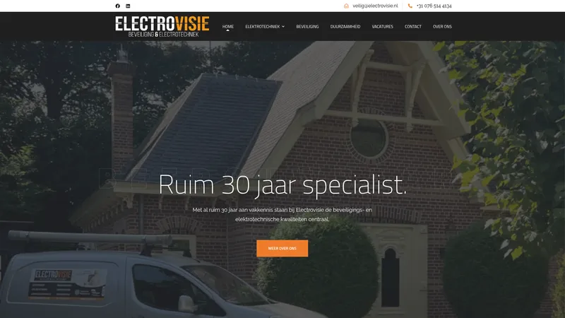 Website van Electrovisie
