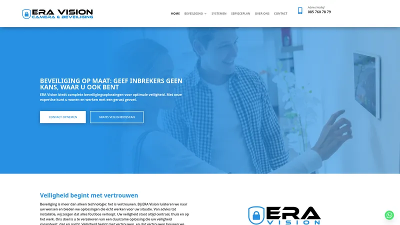 Website van ERA Vision Camera & Beveiliging