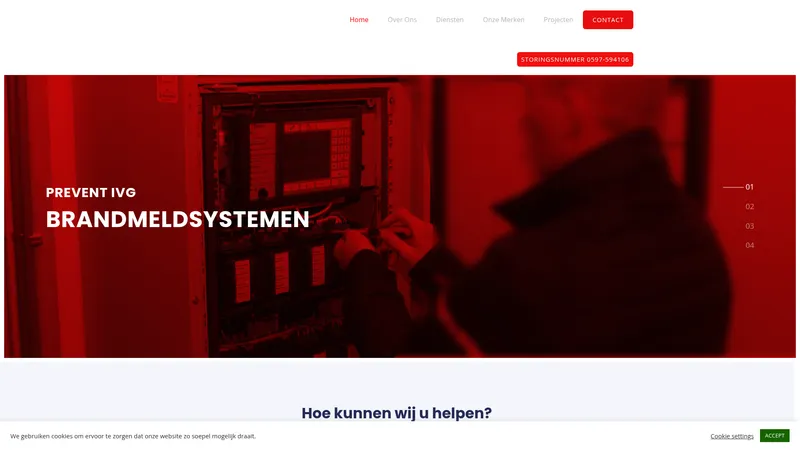 Website van Prevent IVG BV