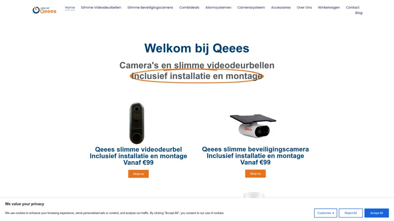 Website van Qeees