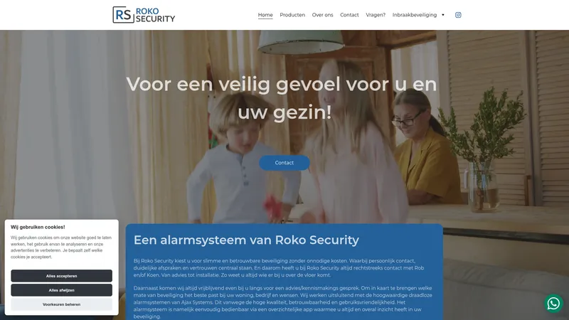 Website van Roko Security