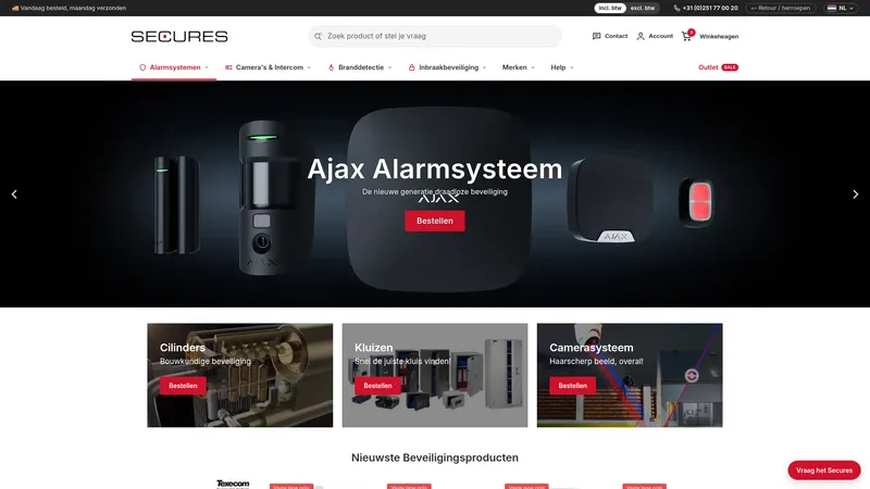 Website van Secures