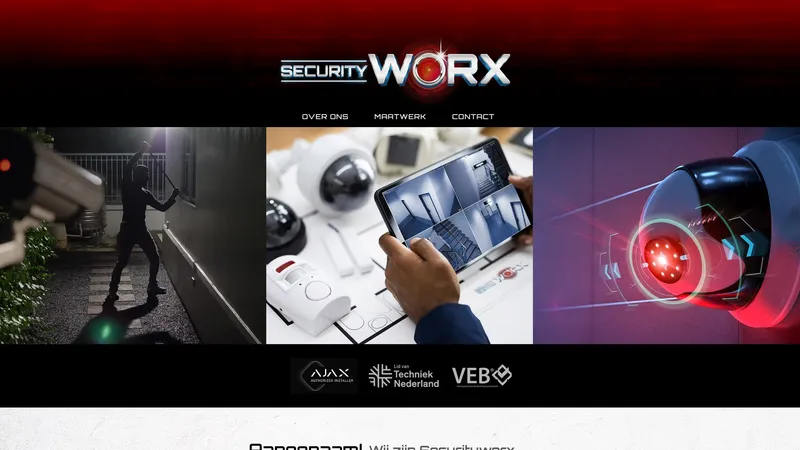 Website van Securityworx