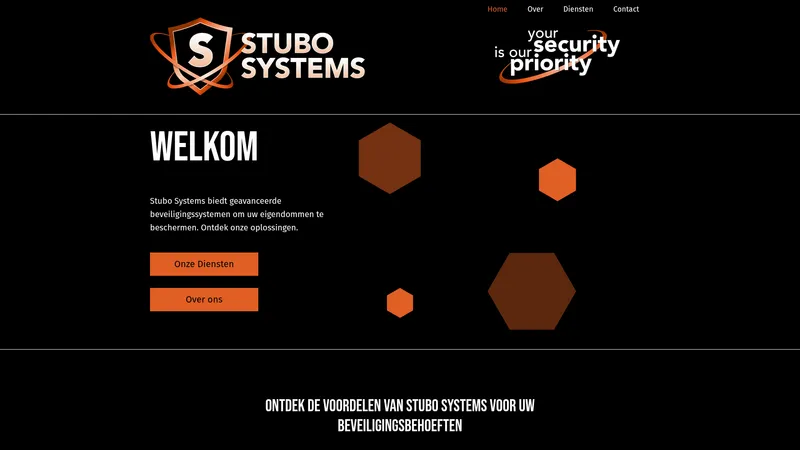 Website van Stubo Systems B.V.
