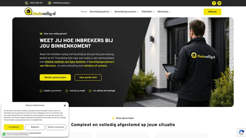 Website van Thuisveilig
